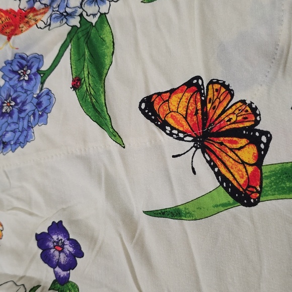 NWT- Soma Floral Butterfly Print Pajama Set - Picture 7 of 7